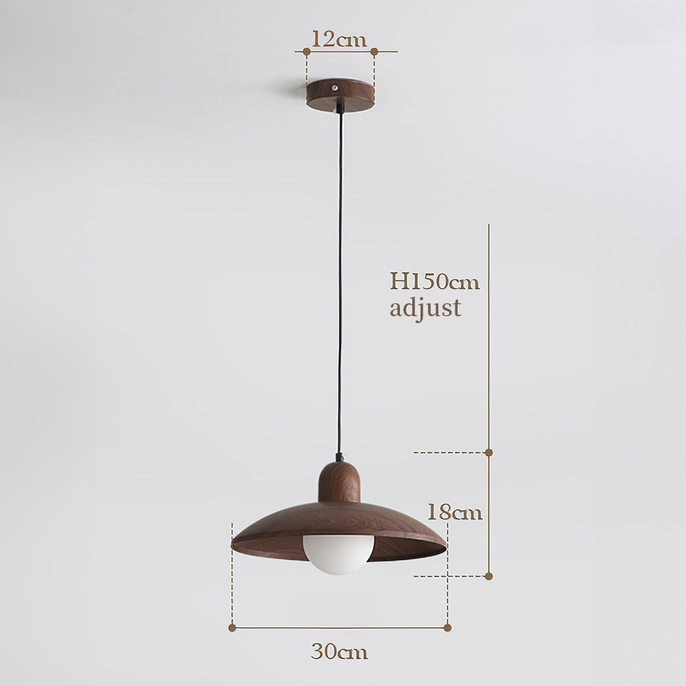 Modern Brown Iron Kitchen Pendant Light Fixture for Stylish Living Room Illumination and Contemporary Home Decor