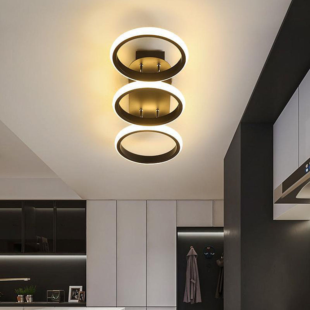 Modern Iron Ceiling Light for Bedroom - Stylish Contemporary Lighting Fixture for Elegant Bedroom Decor