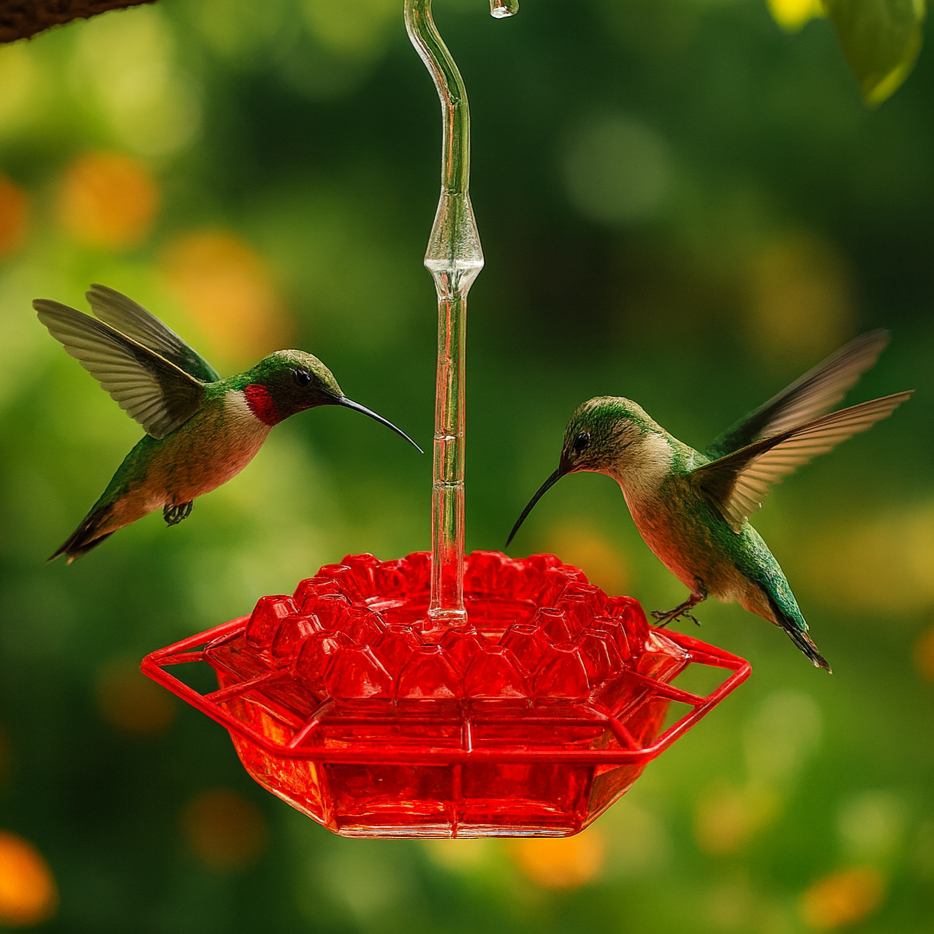 Mangeoire suspendue pour colibris de jardin