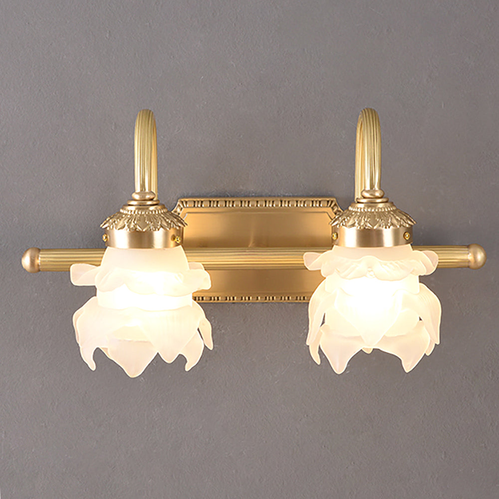 Elegant Gold Arc Wall Lights for Bathrooms - Stylish Metal Lighting Fixtures to Enhance Your Space and Create Ambience