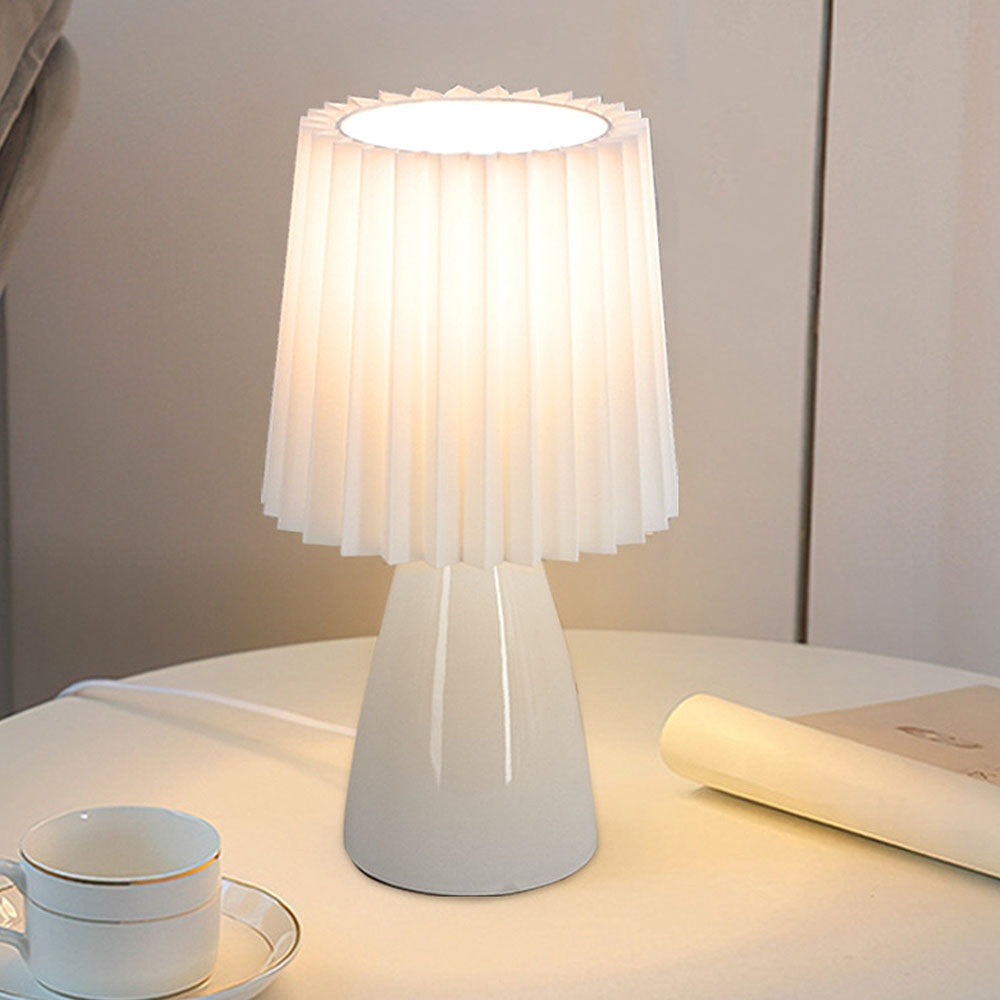 Modern Simple Fabric Mini Table Lamp for Stylish Home Lighting – Elegant Design, Versatile Use, Perfect for Any Room