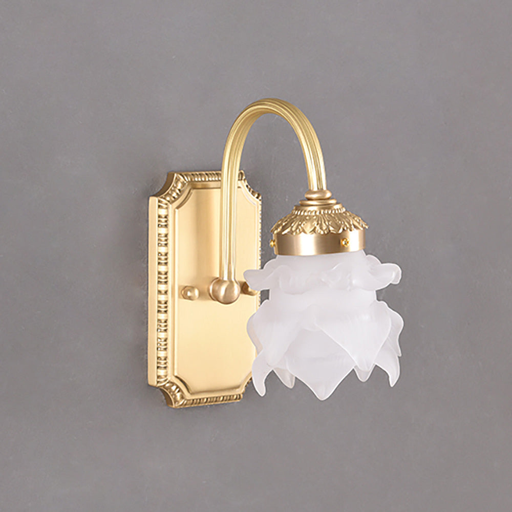 Elegant Gold Arc Wall Lights for Bathrooms - Stylish Metal Lighting Fixtures to Enhance Your Space and Create Ambience