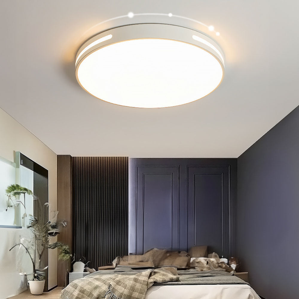 Sleek Iron Modern LED Ceiling Lights for Bedroom – Stylish Illumination for Contemporary Spaces