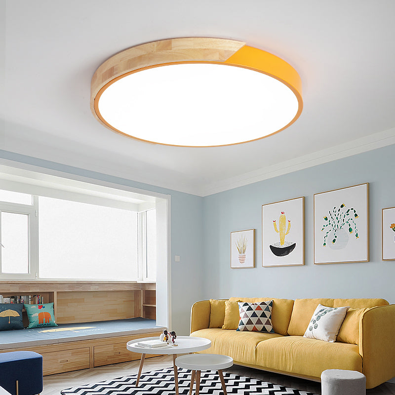 Vibrant LED Round Ceiling Lights – Colourful and Simple Illumination for Modern Homes and Spaces