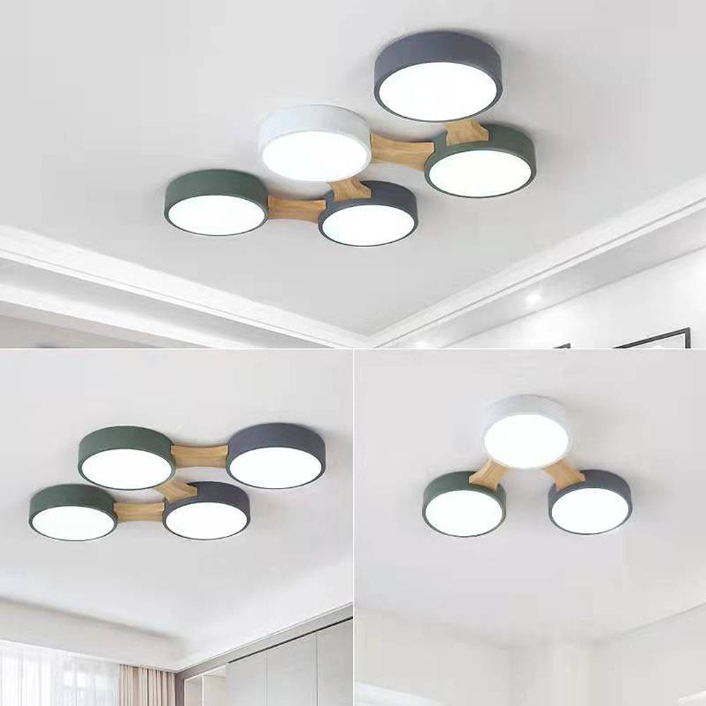 Sleek Modern LED Ceiling Light for Bedrooms - Stylish Illumination Fixture for Contemporary Home Decor and Ambient Lighting