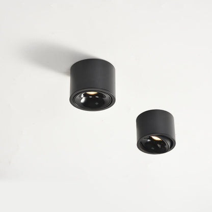 Nowoczesna regulowana lampa sufitowa LED z reflektorem