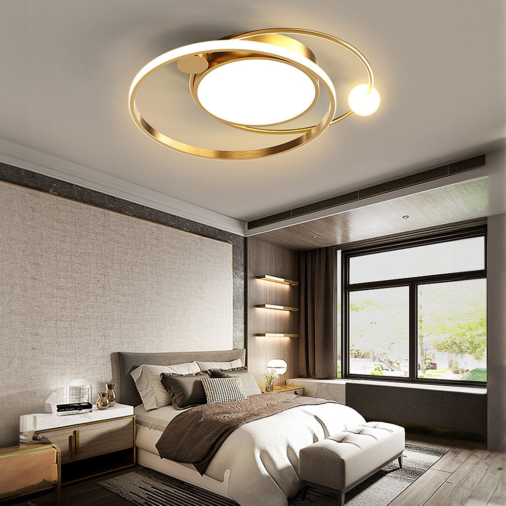 Sleek Round Contemporary Modern LED Ceiling Lights for Stylish Illumination in Any Room – Energy Efficient and Elegant Design