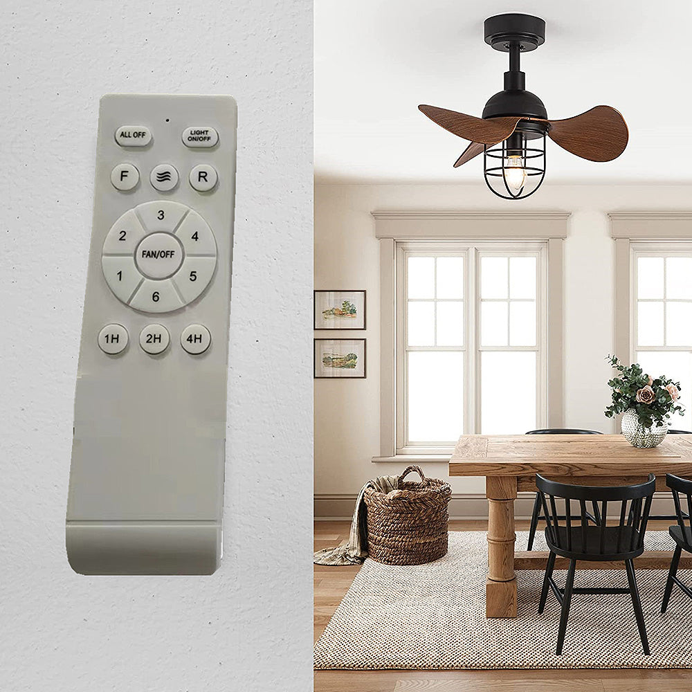 Charming Modern Dark Walnut Ceiling Fans with Integrated Lighting for Stylish Home Decor