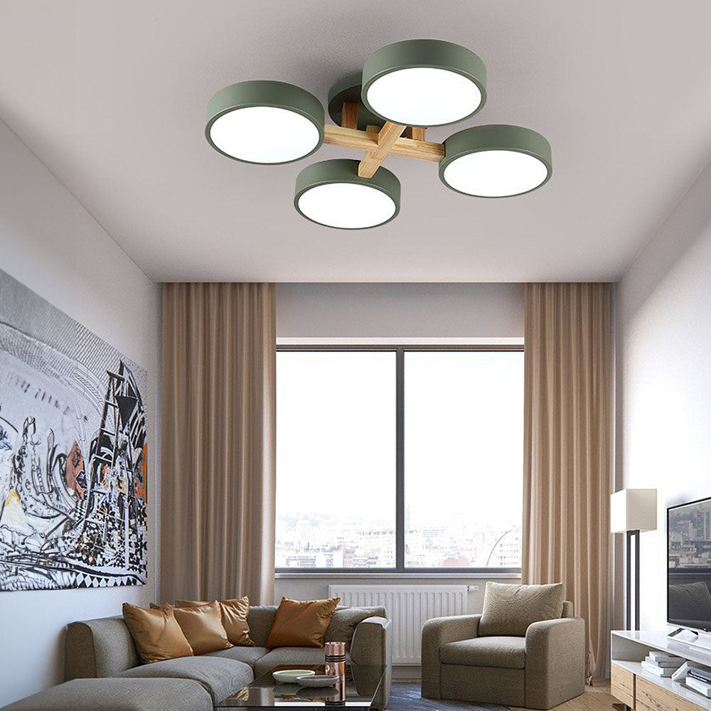 Modern Acrylic Ceiling Light for Bedrooms - Stylish Contemporary Lighting Fixture for Elegant Home Décor