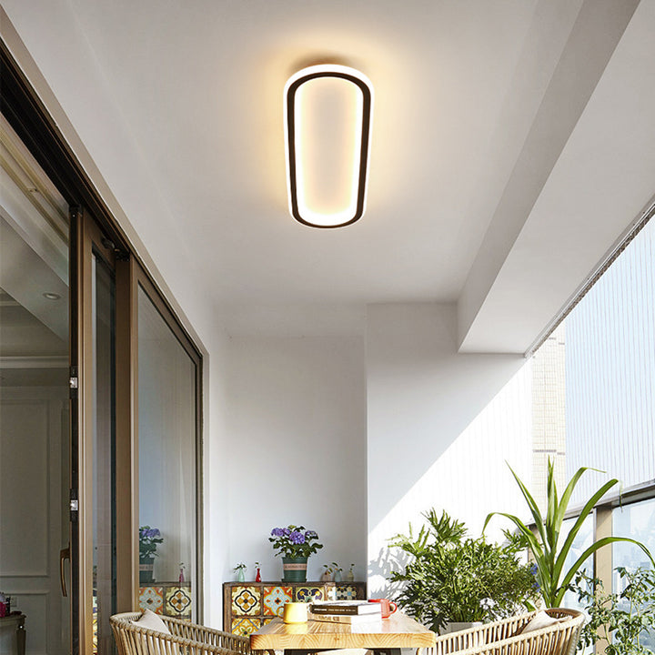 Sleek Modern Corridor Aisle Ceiling Light - Long Design for Stylish Illumination in Hallways and Passageways