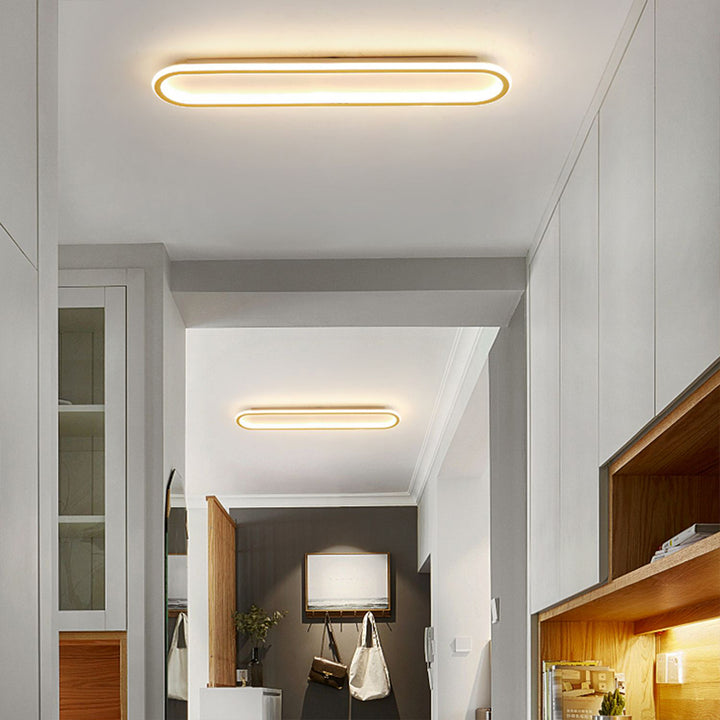 Sleek Modern Corridor Aisle Ceiling Light - Long Design for Stylish Illumination in Hallways and Passageways