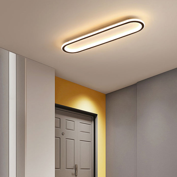 Sleek Modern Corridor Aisle Ceiling Light - Long Design for Stylish Illumination in Hallways and Passageways