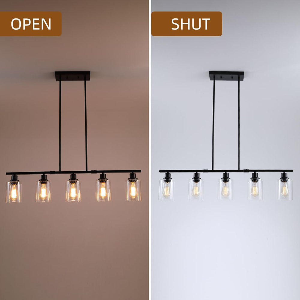 Vintage-Inspired Black Ceiling Lights for Living Rooms - Elegant Lighting Fixtures to Enhance Your Home Décor