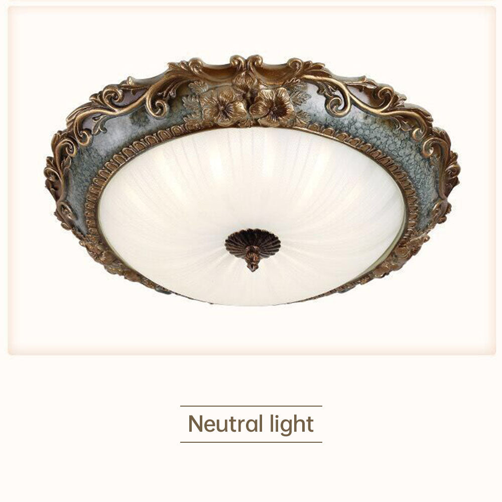 Contemporary Resin Flush Mount Ceiling Light Fixture for Stylish Modern Interiors and Elegant Home Lighting Solutions