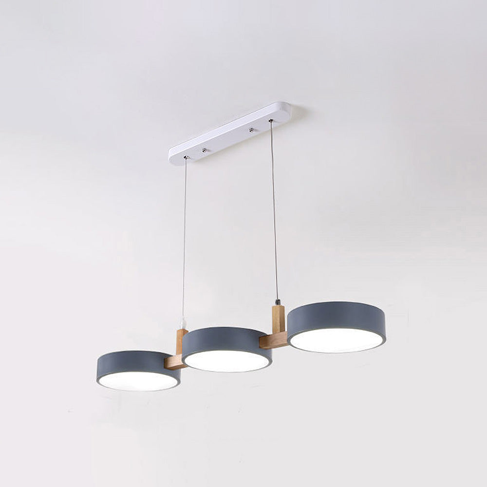 Stylish Nordic Flush Ceiling Light in Metal - Multi-Light Design Perfect for Modern Kitchens and Contemporary Spaces