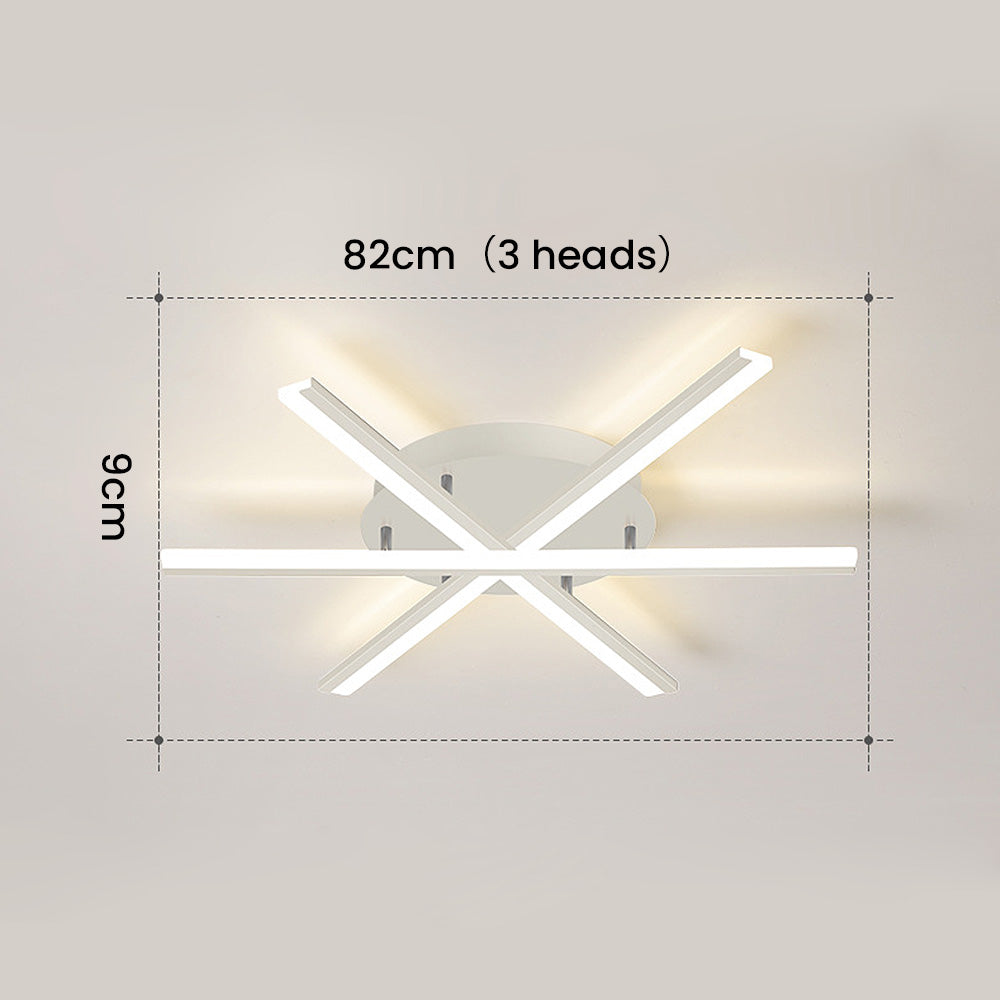 Nordic Minimalist Metal LED Ceiling Light: Stylish Creative Illumination for Modern Interiors