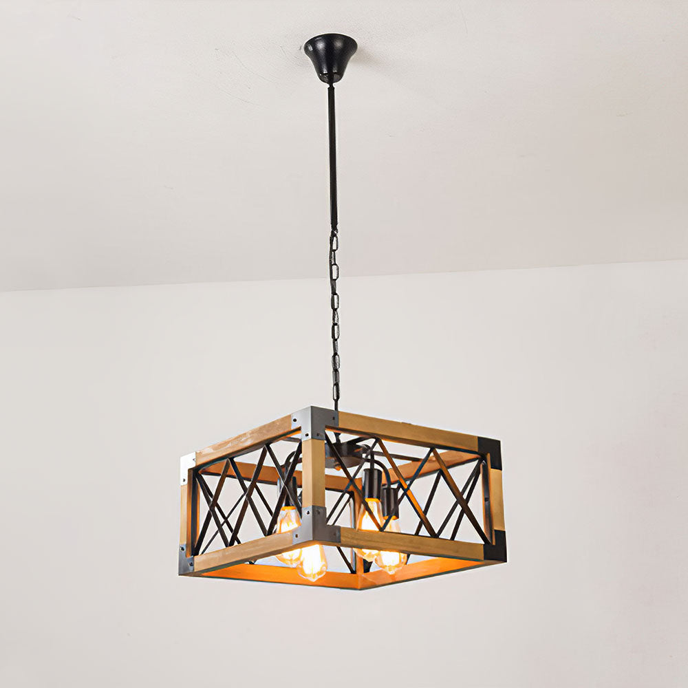 Sleek Modern Black Iron Bar Pendant Light for Contemporary Spaces - Stylish Illumination for Your Home or Office