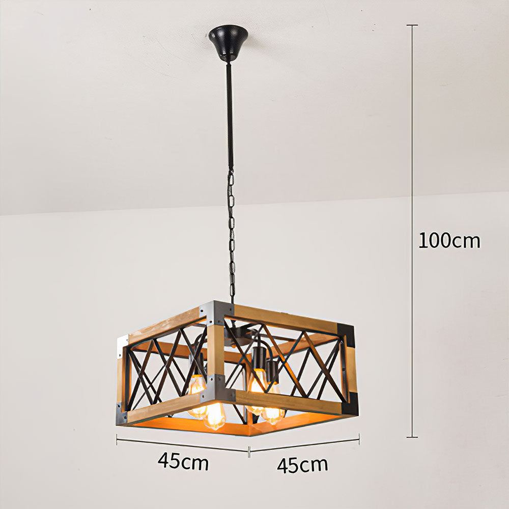 Sleek Modern Black Iron Bar Pendant Light for Contemporary Spaces - Stylish Illumination for Your Home or Office