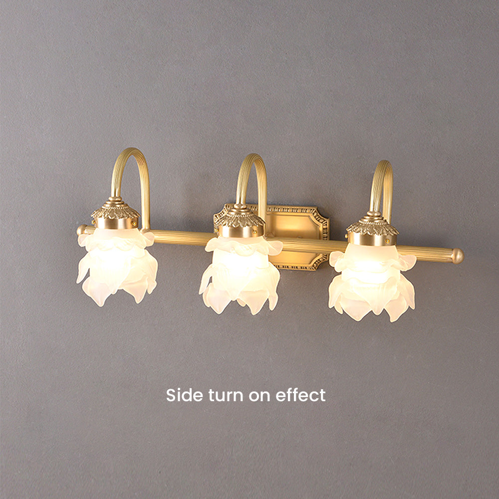 Elegant Gold Arc Wall Lights for Bathrooms - Stylish Metal Lighting Fixtures to Enhance Your Space and Create Ambience