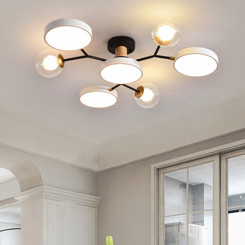 Elegant Branch LED Ceiling Light for Living Room - Modern Illumination with Stylish Design for Home Décor