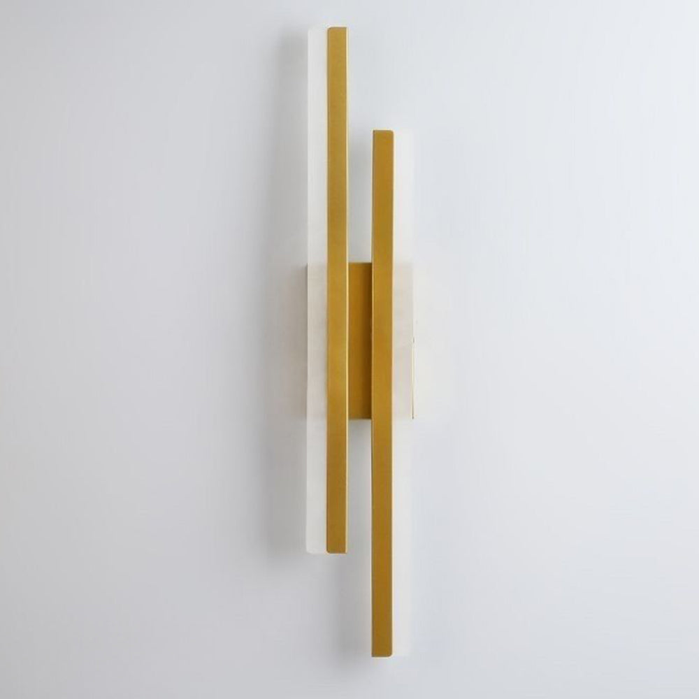Aplique de pared LED de metal acrílico, accesorio de iluminación