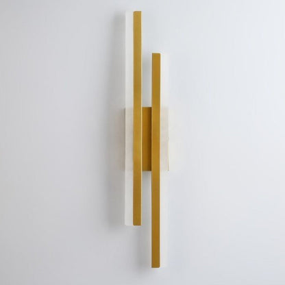 Aplique de pared LED de metal acrílico, accesorio de iluminación