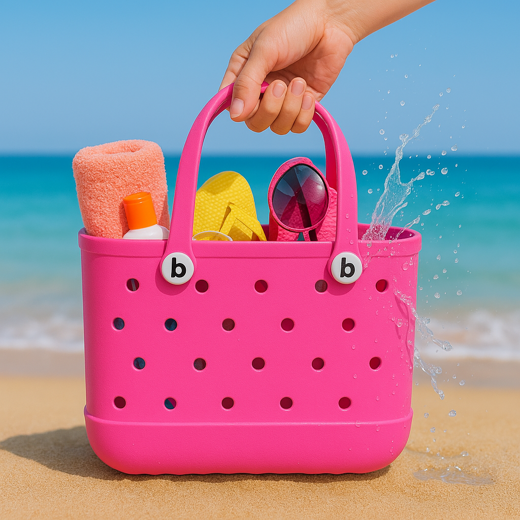 Beach Bag Waterproof Tote for Summer Travel