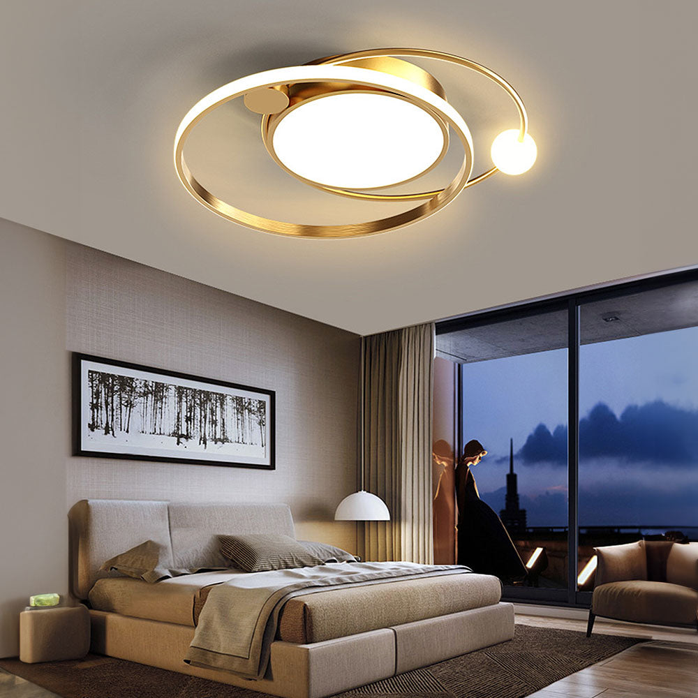 Sleek Round Contemporary Modern LED Ceiling Lights for Stylish Illumination in Any Room – Energy Efficient and Elegant Design