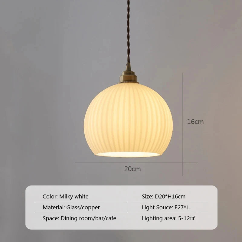 Contemporary Glass Pendant Light for Kitchen - Stylish Hanging Lamp to Illuminate Your Cooking Space with Elegance