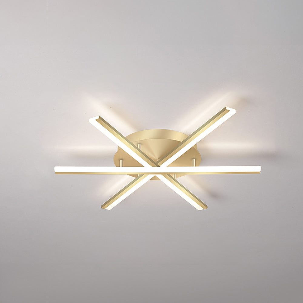 Nordic Minimalist Metal LED Ceiling Light: Stylish Creative Illumination for Modern Interiors