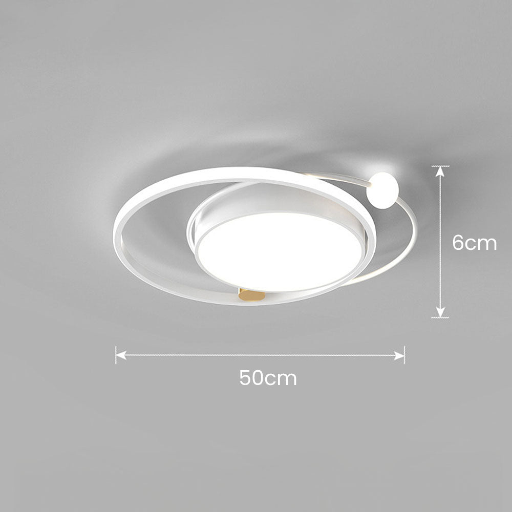 Sleek Round Contemporary Modern LED Ceiling Lights for Stylish Illumination in Any Room – Energy Efficient and Elegant Design