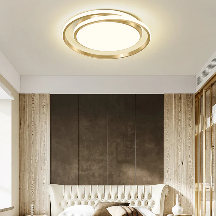 Sleek Minimalist LED Circular Ceiling Light - Modern Design for Elegant Home Illumination and Energy Efficiency