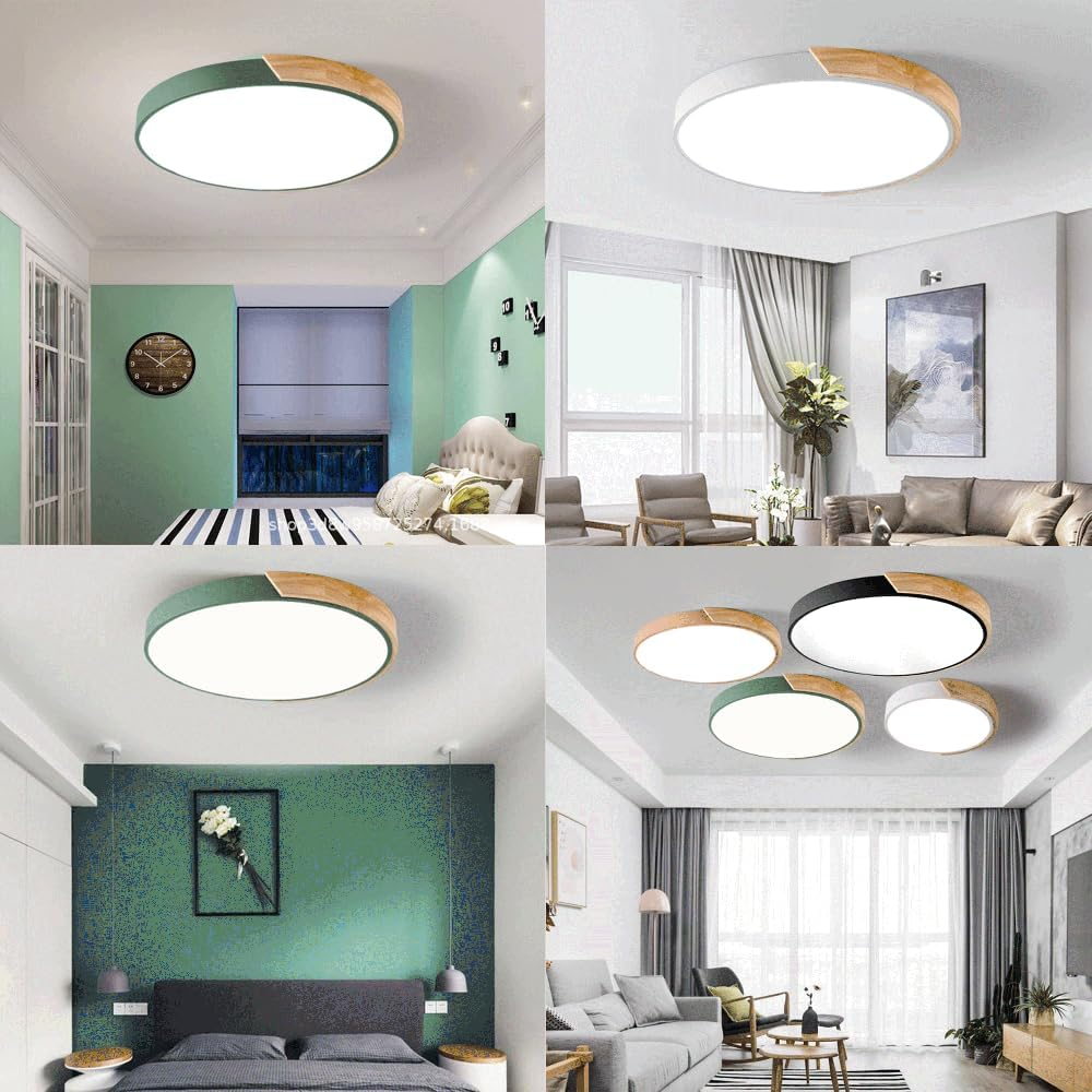 Vibrant LED Round Ceiling Lights – Colourful and Simple Illumination for Modern Homes and Spaces