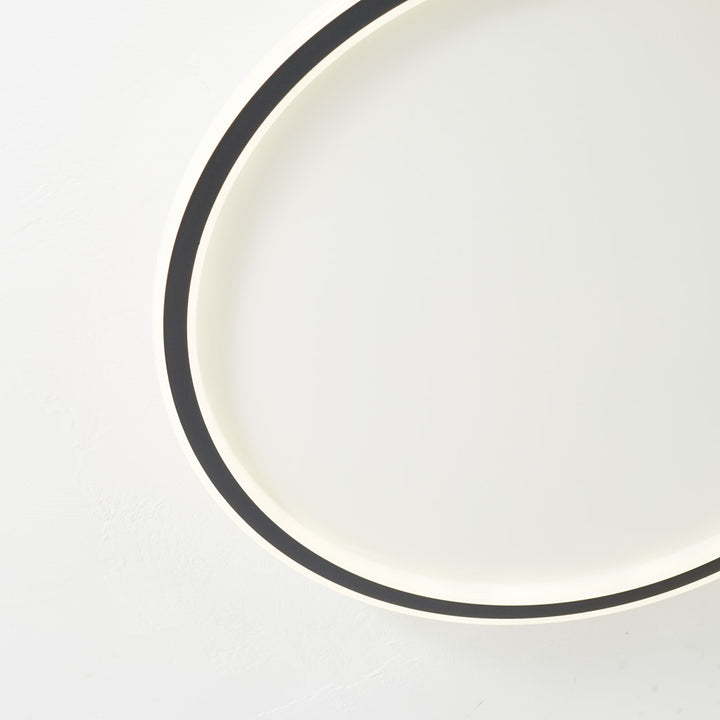 Sleek Ultra-Thin Round Low Ceiling Light Fixture for Modern Spaces - Stylish Illumination for Contemporary Interiors