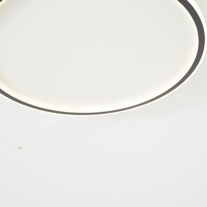 Nordic Style Round LED Ceiling Light Fixture - Modern Disc Design for Elegant Home Illumination and Energy Efficiency