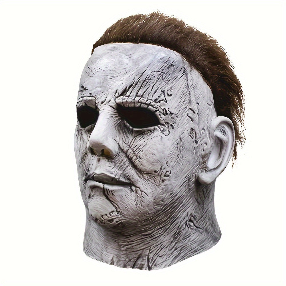 Máscara de disfraz de Halloween de terror aterrador para hombre | Cabeza completa realista