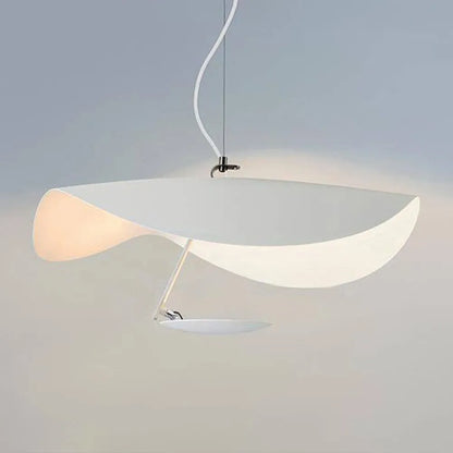 Plafonnier Feuille d'Or Lampe Suspendue Moderne