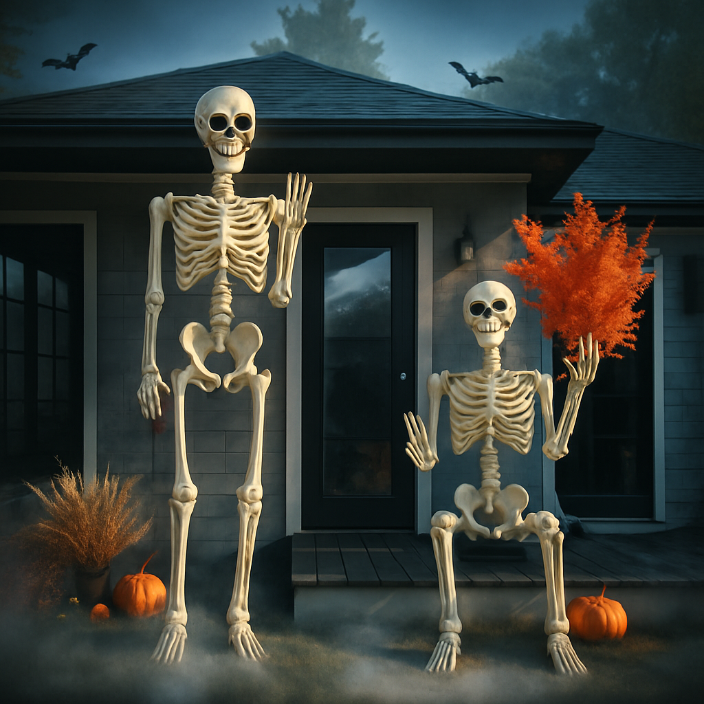 Halloween Giant Outdoor Skeleton Decoration