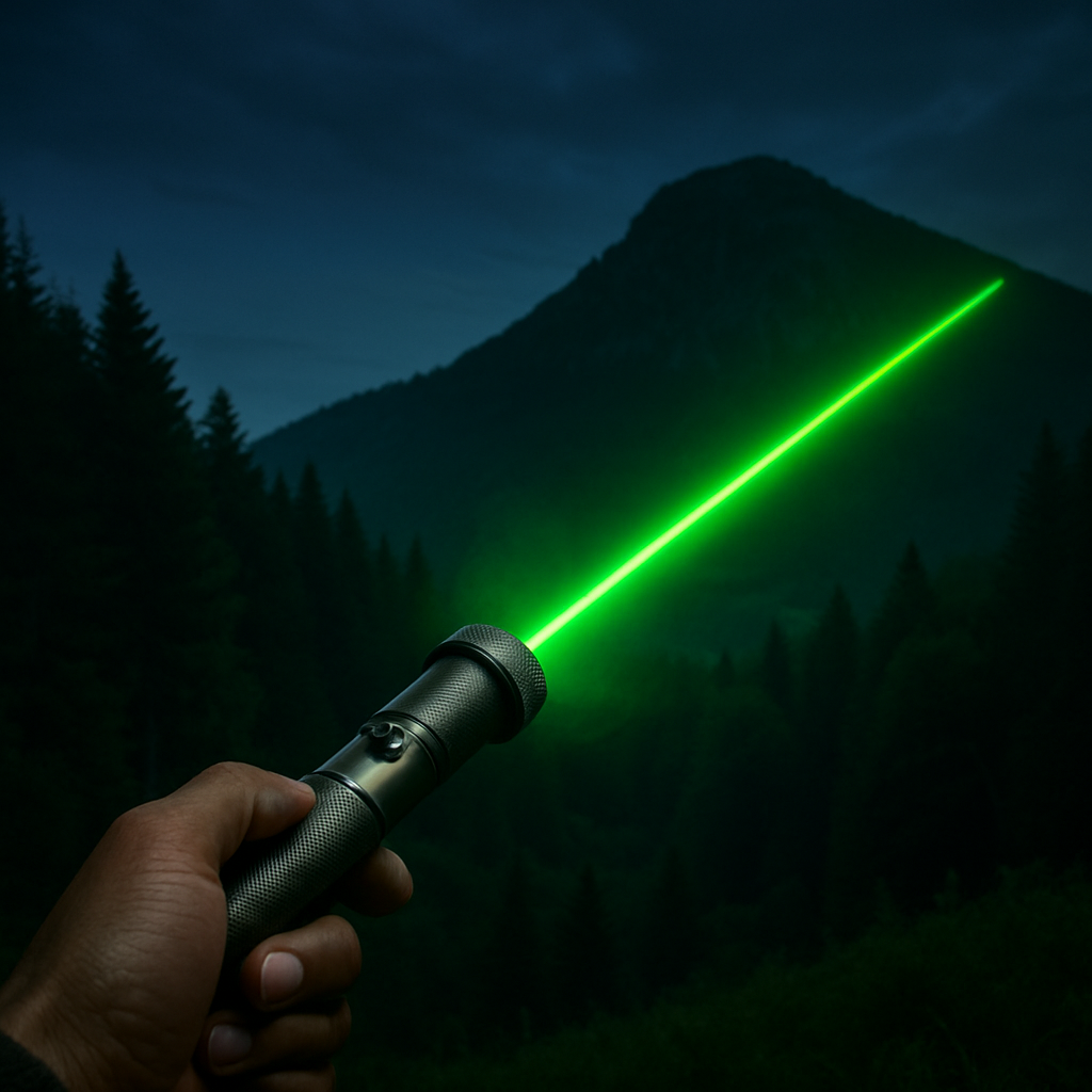 Powerful Long Range Laser Pointer Torch