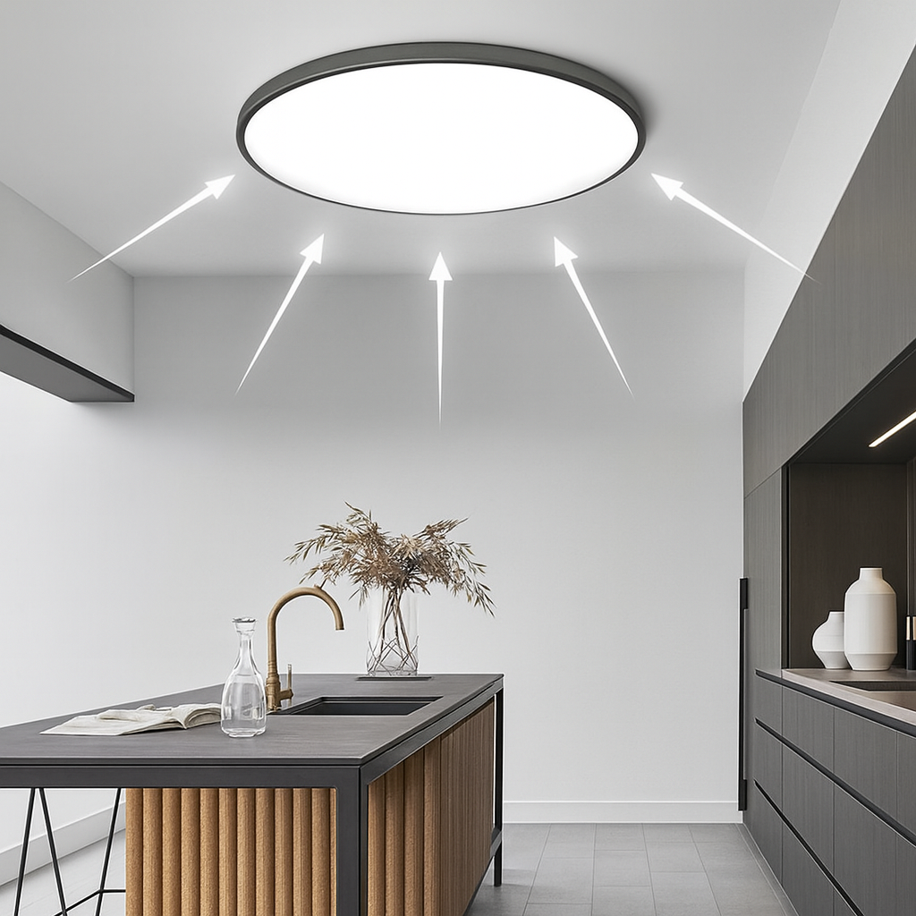 Modern Round LED Ceiling Light Fixture