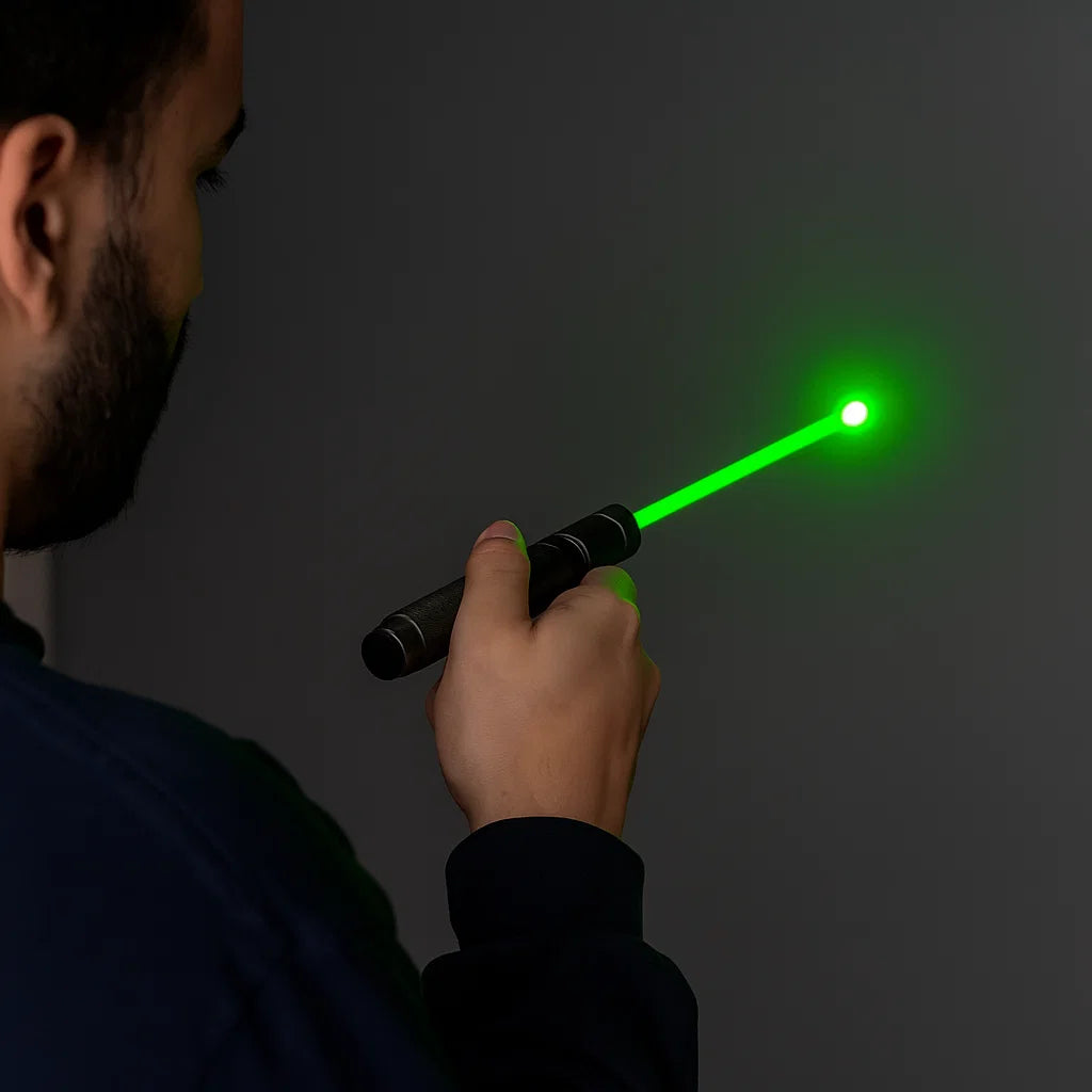 Puissant pointeur laser longue portée lampe torche