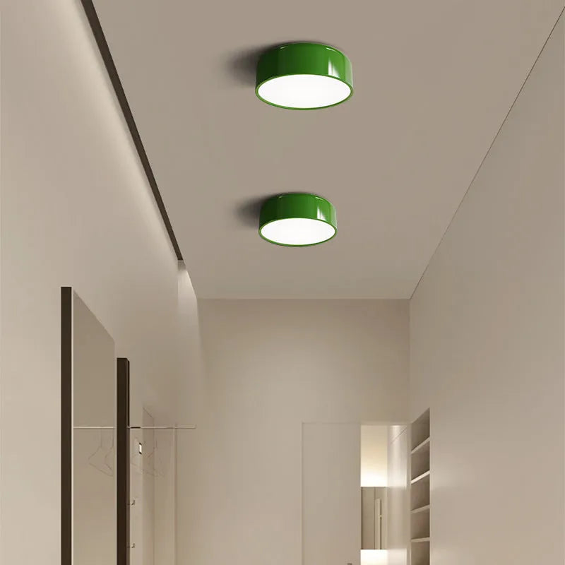 Plafonnier dôme en métal moderne pour intérieur