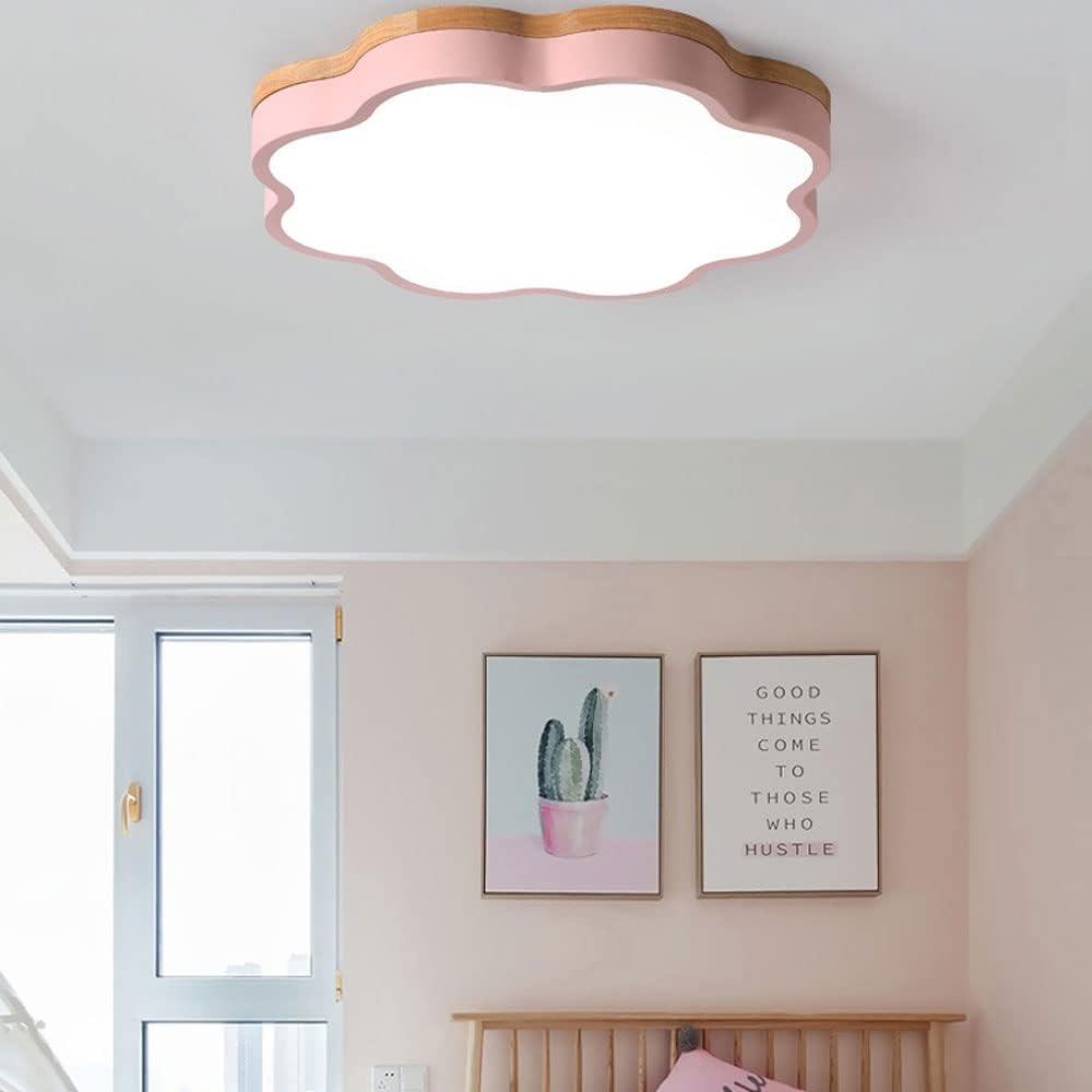 Acrylic Flower LED Ceiling Light for Kids' Bedrooms - Charming Illumination for Playful Spaces