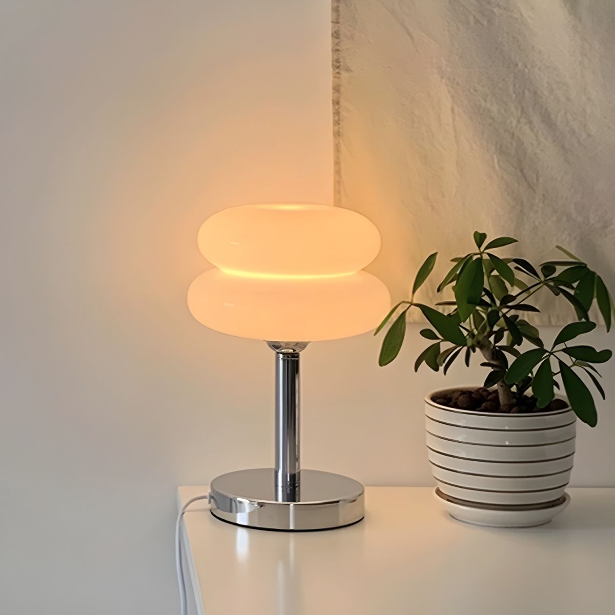 Morandi Glass Minimalist Mini Table Lamp - Elegant Design for Soft Ambient Lighting in Any Room