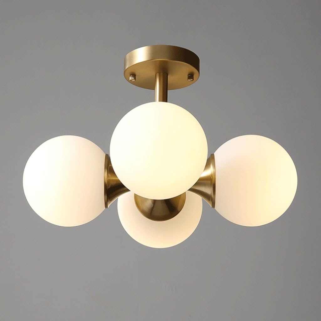 Illuminating LED Glass Ball Ceiling Light Fixture for Stylish Home Décor and Ambient Lighting Solutions