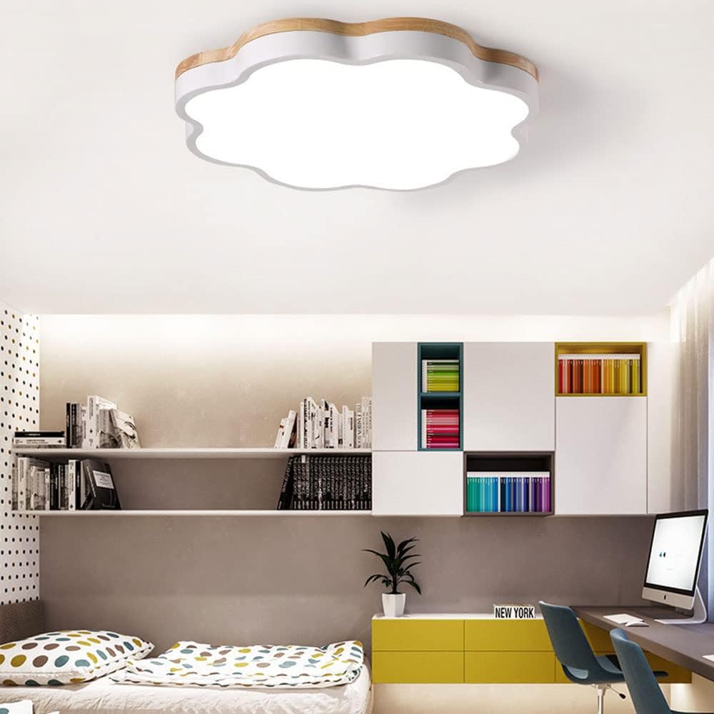 Acrylic Flower LED Ceiling Light for Kids' Bedrooms - Charming Illumination for Playful Spaces