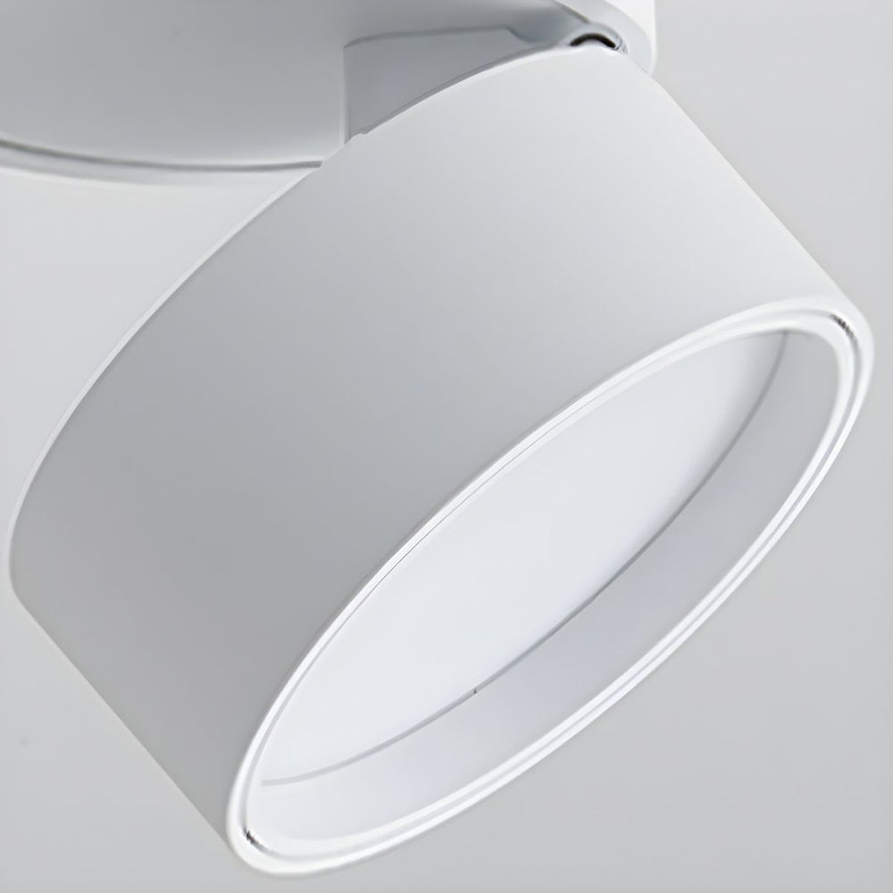 Contemporary Mini Surface-Mounted Adjustable Ceiling Light Fixture for Modern Interiors and Versatile Lighting Solutions