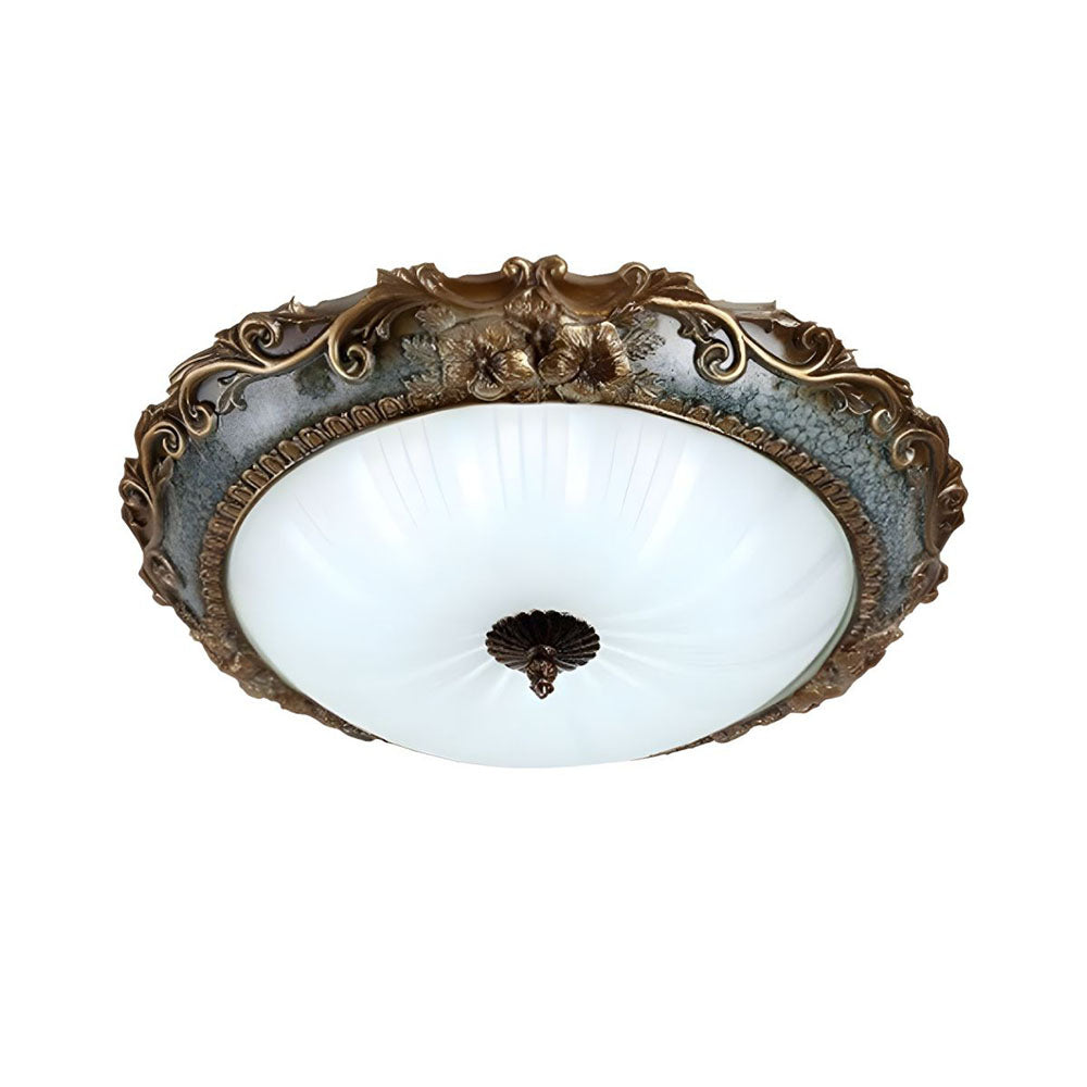 Contemporary Resin Flush Mount Ceiling Light Fixture for Stylish Modern Interiors and Elegant Home Lighting Solutions