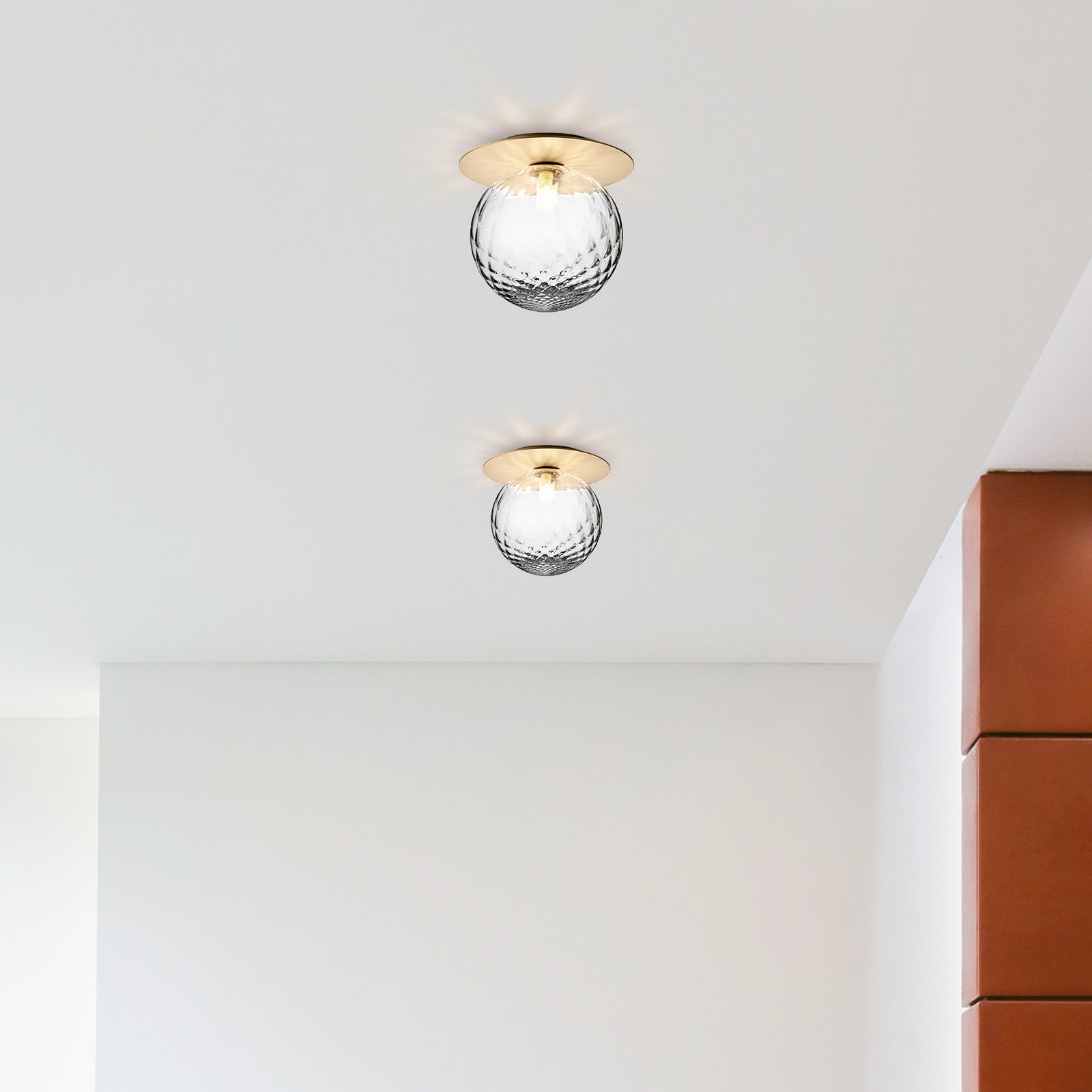 Contemporary Glass Ceiling Lights for Hallways - Stylish Illumination Solutions for Modern Interiors