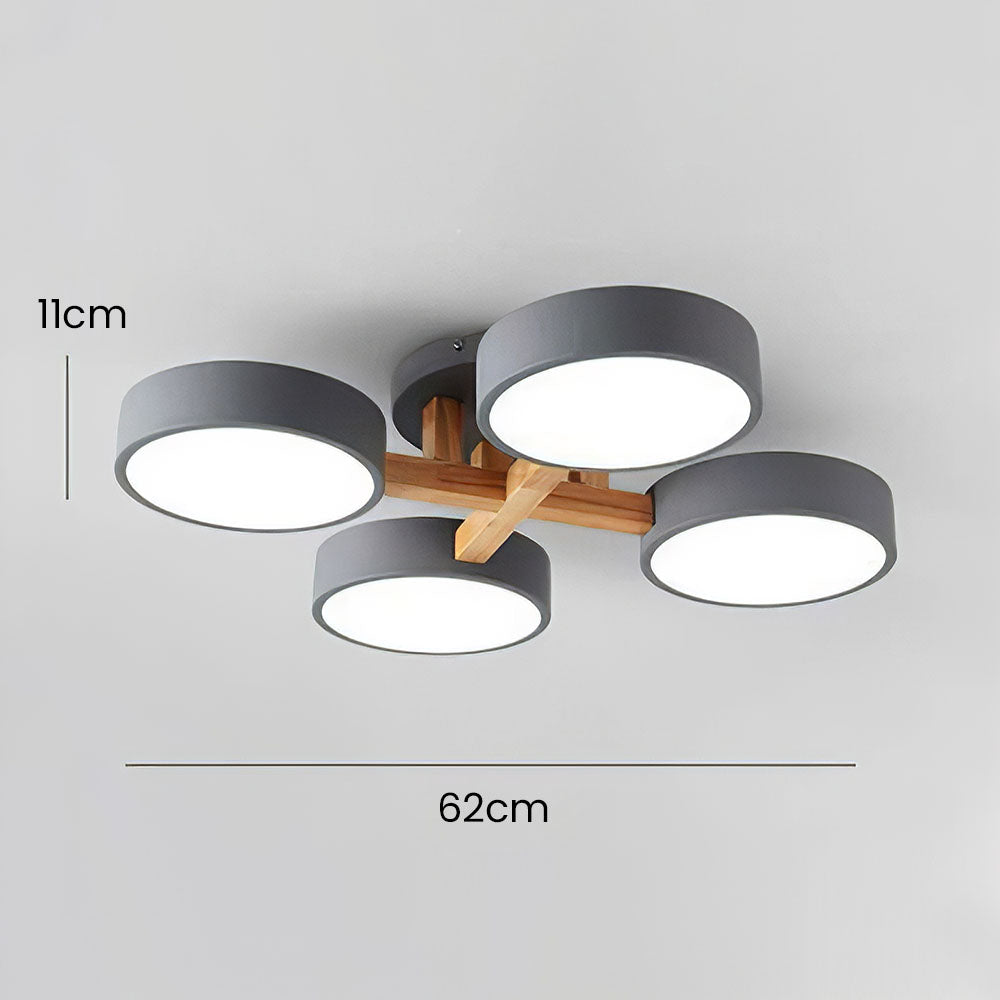 Modern Acrylic Ceiling Light for Bedrooms - Stylish Contemporary Lighting Fixture for Elegant Home Décor